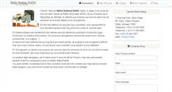 Desktop Screenshot of maitreniang.com